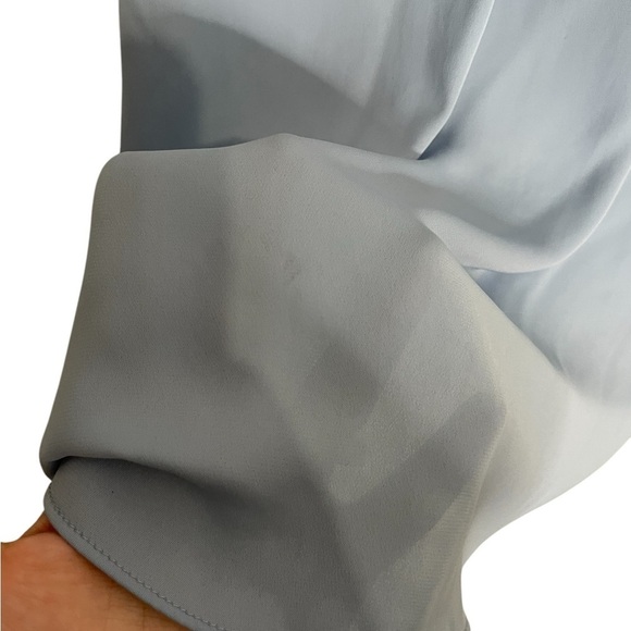 Anthropologie Current Air Light Blue Blouse XS - Picture 6 of 6